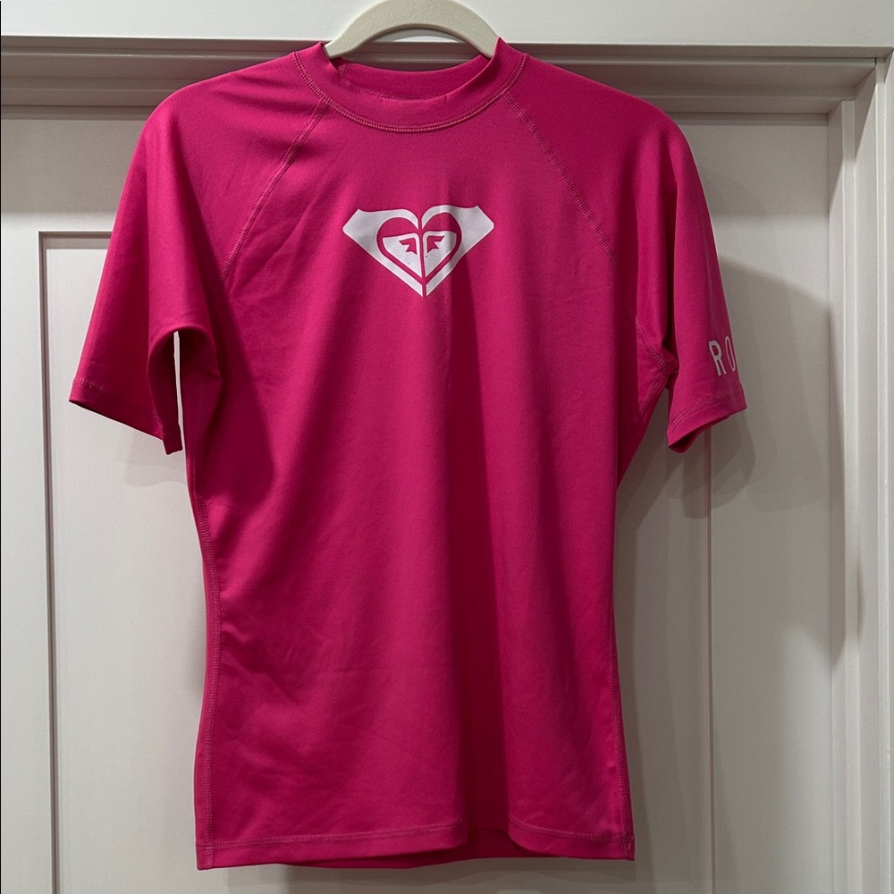 Roxy Kids Fuchsia Short Sleeve Tee